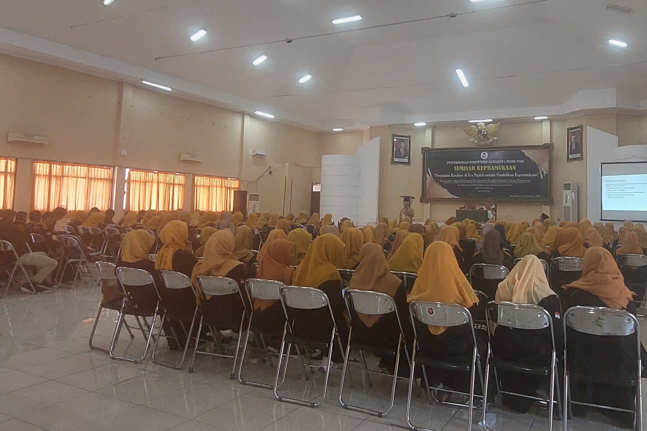 KULIAH TAMU "Penguatan Karakter di Era Digital melalui Pendidikan Kepramukaanâ€